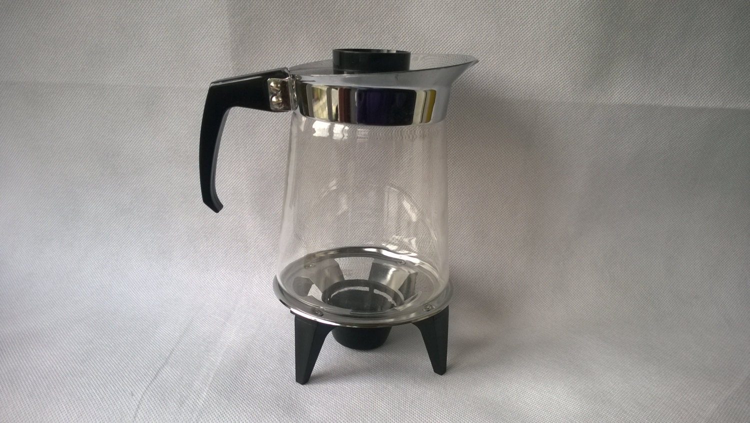Vintage coffee pot glass mid century Pyrex JAJ 1960s 1970s