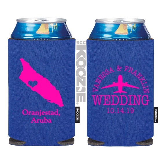 Wedding KOOZIE ® Aruba Destination Wedding by MyWeddingStore