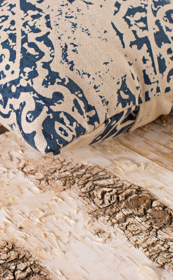 SALE ENDS SOON Navy Throw Pillows Navy Medallion by LilyPillow