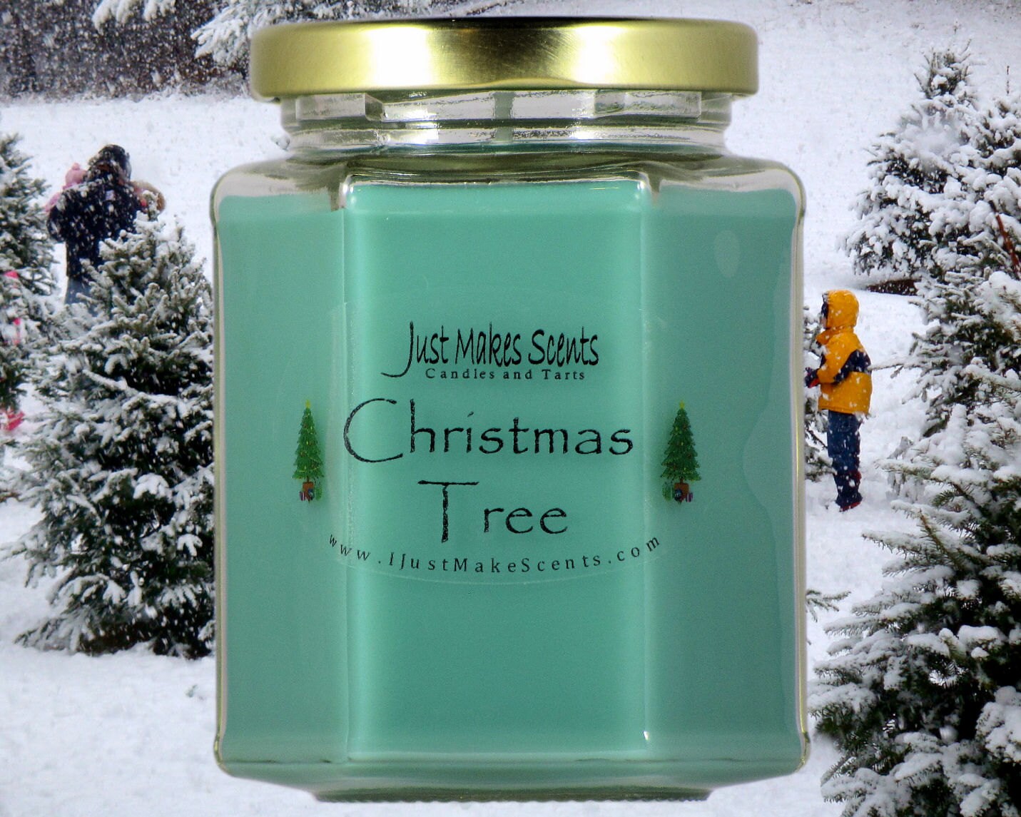 christmas tree candle blended soy candles holiday scent christmas tree candle blended soy candles holiday scent