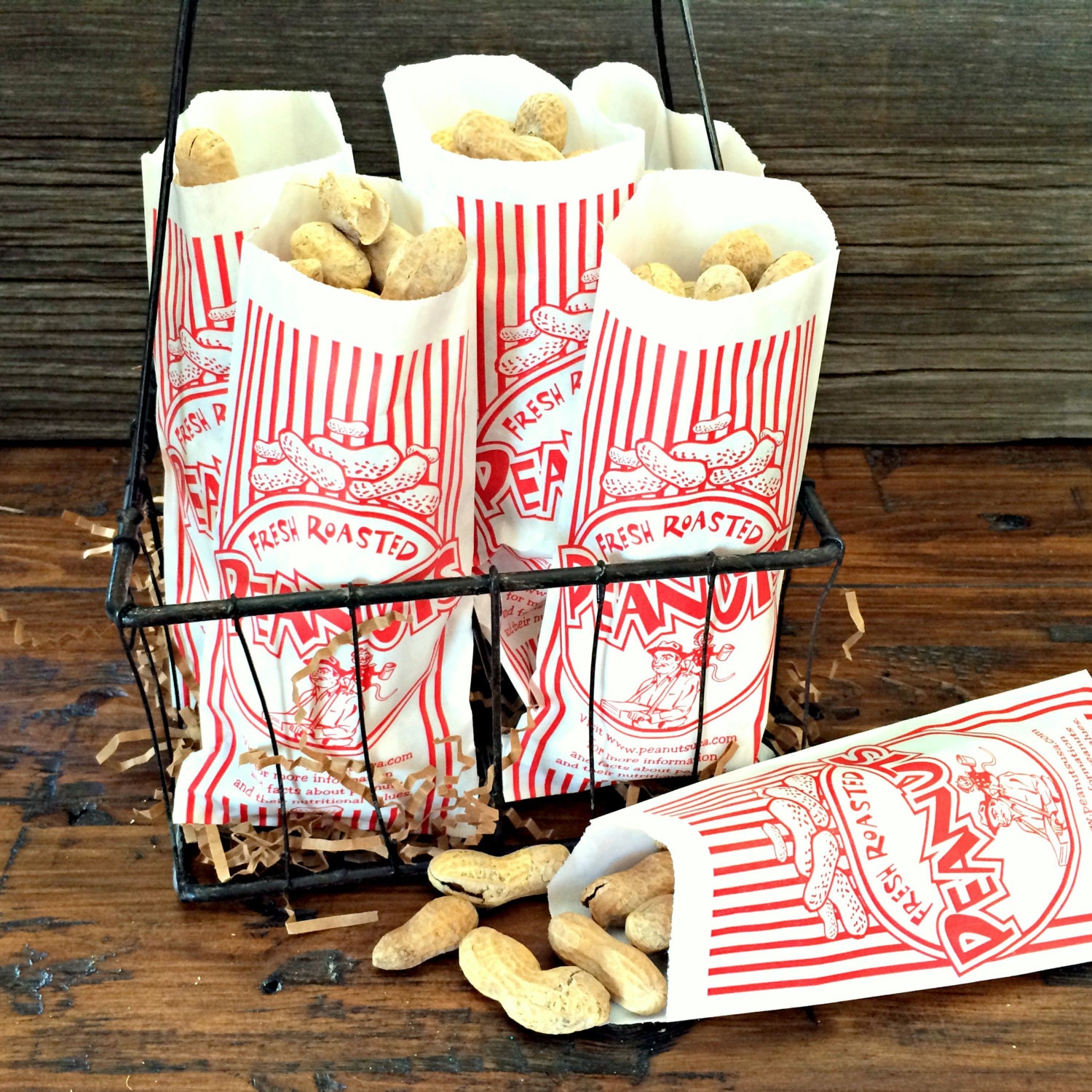 100 Pack Peanut Bags Carnival/Circus/Birthday Party Picnic