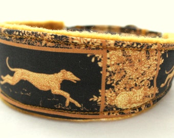 Wonderful martingale collar for greyhounds. For IG, sighthounds, Italian greyhound, galgo, whippet, saluki, afghan, Irish Wolfhound, borzoi