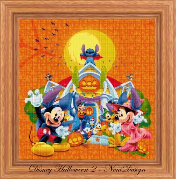Disney Heroes 16 Disney Halloween 2 cross stitch pattern