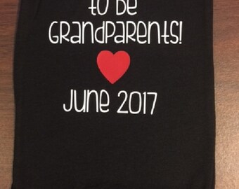 You're going to be Grandparents! baby shirt Pregnancy announcement coming soon baby announcement