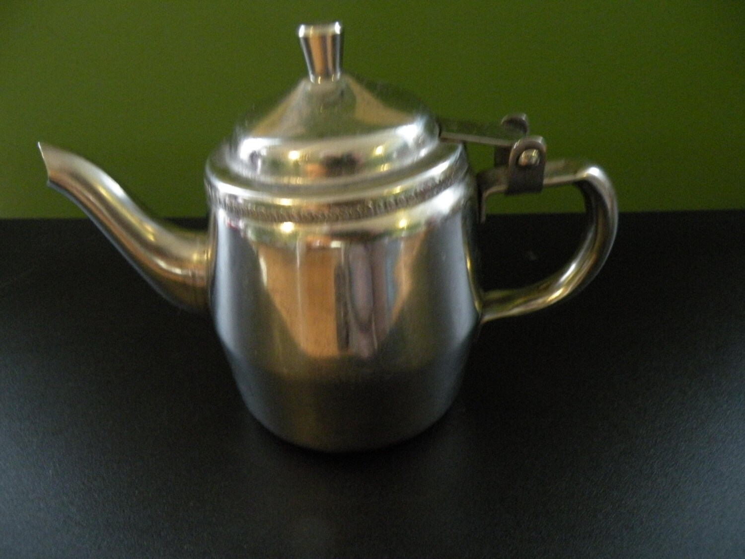 Tea pot single serving stainless steel hot tea