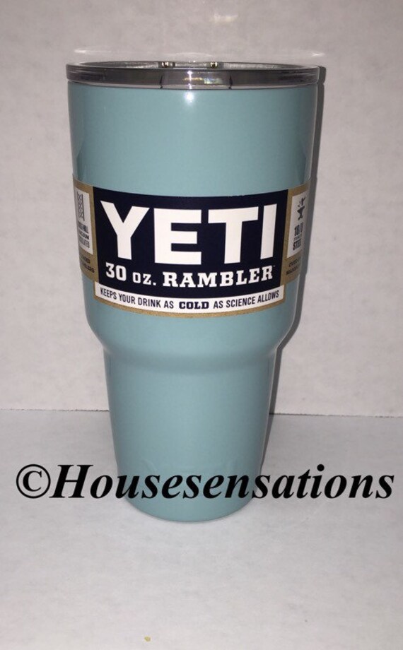 Powder Coated Yeti Rambler tumblers cup 30oz by HouseSensationsArt