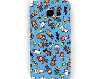 Kingdom Chibi Pattern ~ Kingdom Hearts ~ iPhone / Samsung Galaxy Phone Case Cover