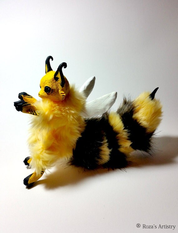 bee cat plush