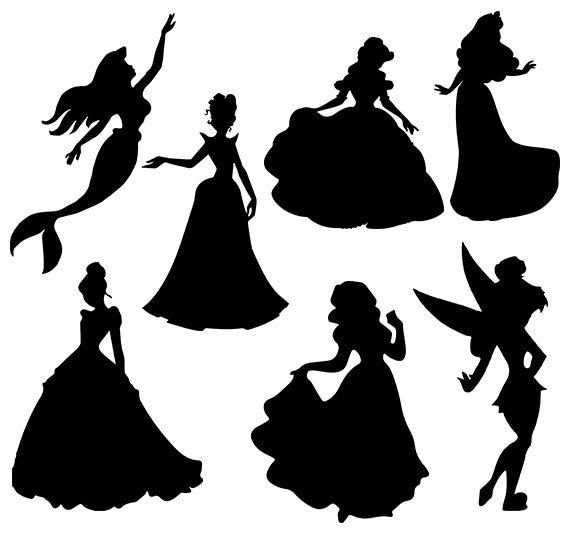 Disney SVG Princess collection for Cricut Scanncut