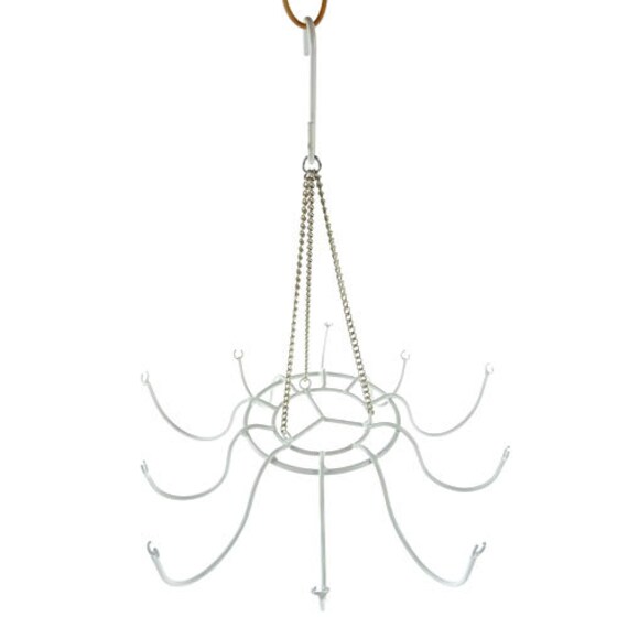 Metal Wire Frame Hanging Chandelier Octagonal