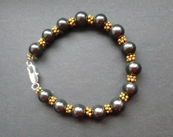 Shungite Bracelet/ Shungite polished