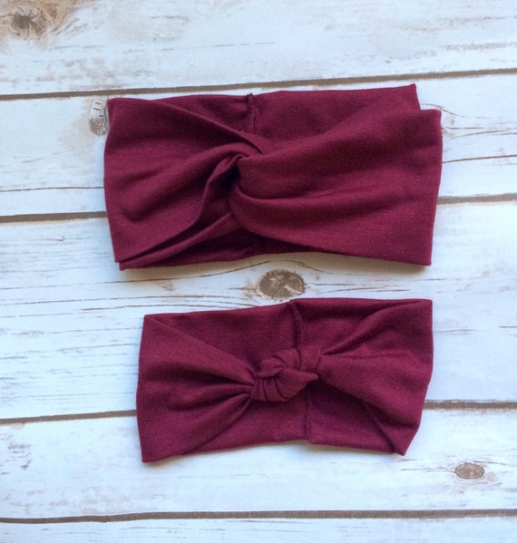 Girls Turban Set Baby girls turban set Knot by TheHippieMermaidco