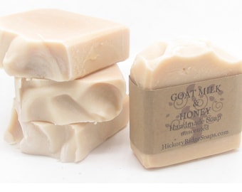 Goat Milk & Honey Natural Homemade Soap ~ Handmade Soaps by Hickory Ridge Soap Co.
