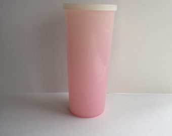 Pink lid tupperware | Etsy