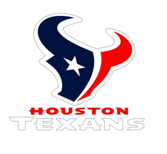 Houston Texan Vinyl Decal by AllisonsVinylDesigns on Etsy