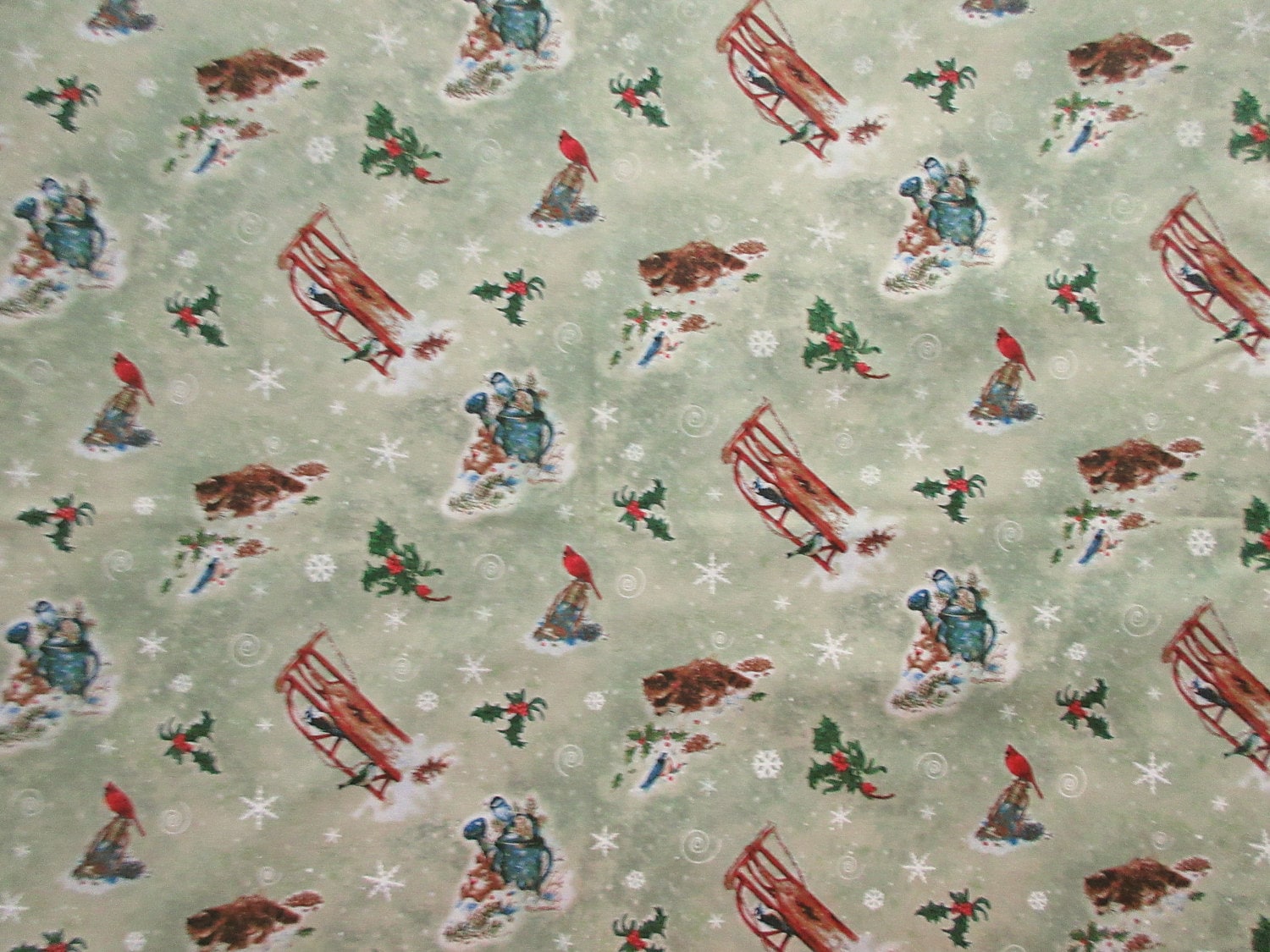 Woodland Animal Fabric Giordano Studios for Spectrix