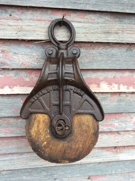 RESERVED Vintage Pulley Antique Pulley Cast Iron Pulley