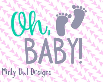 Download Baby feet cricut | Etsy