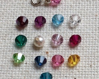 This item is an ADD-ON ONLY with necklace purchase! Crystal birthstone