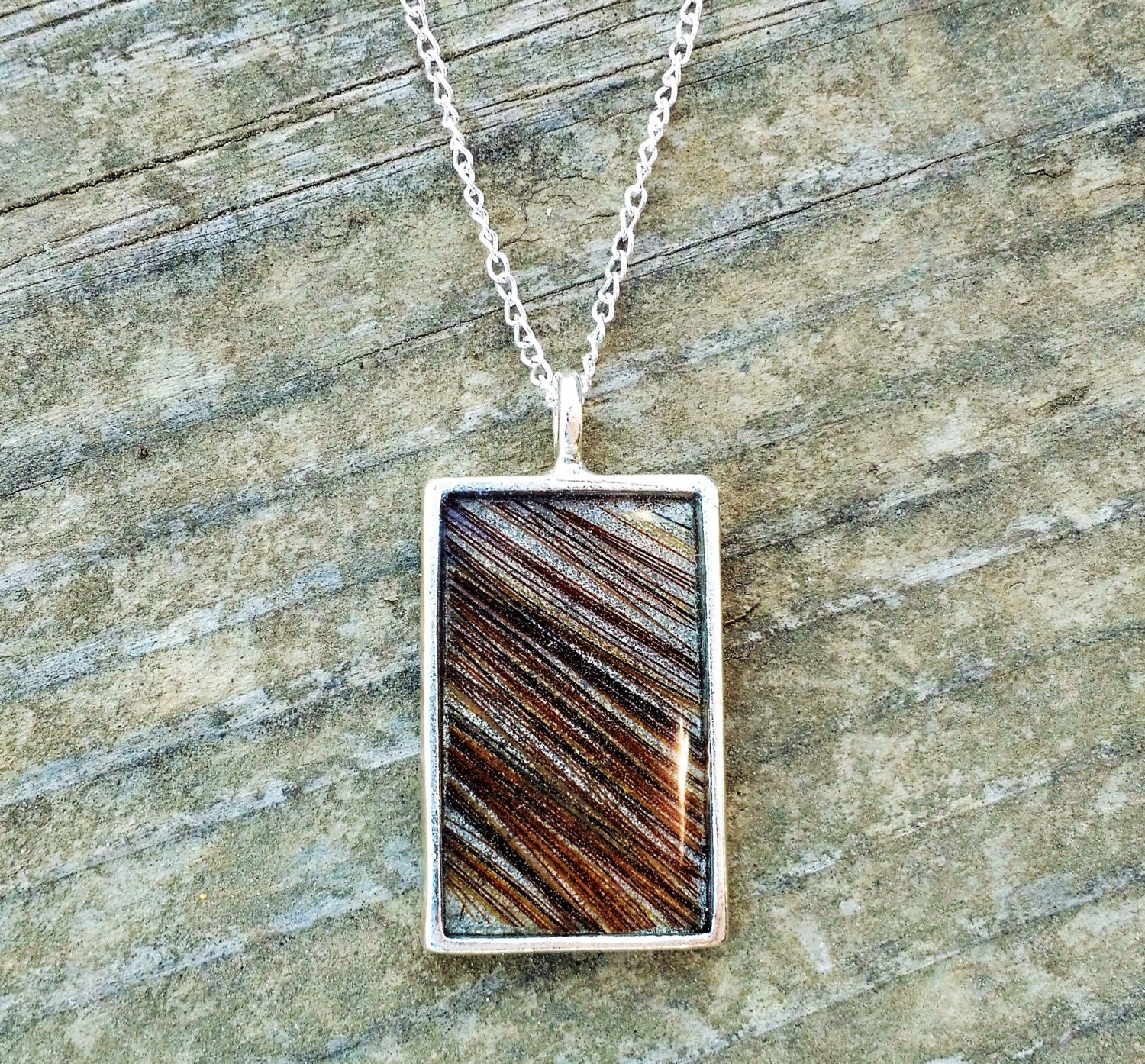 Custom Horsehair Pendant Necklace