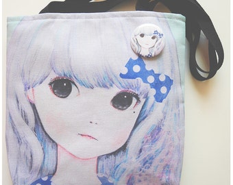 Small Spring tote bag