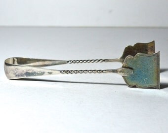 1930s Art Deco Silver Plate Sugar Nips Vintage Sugar Nips Vintage Sugar Tongs Vintage Housewares