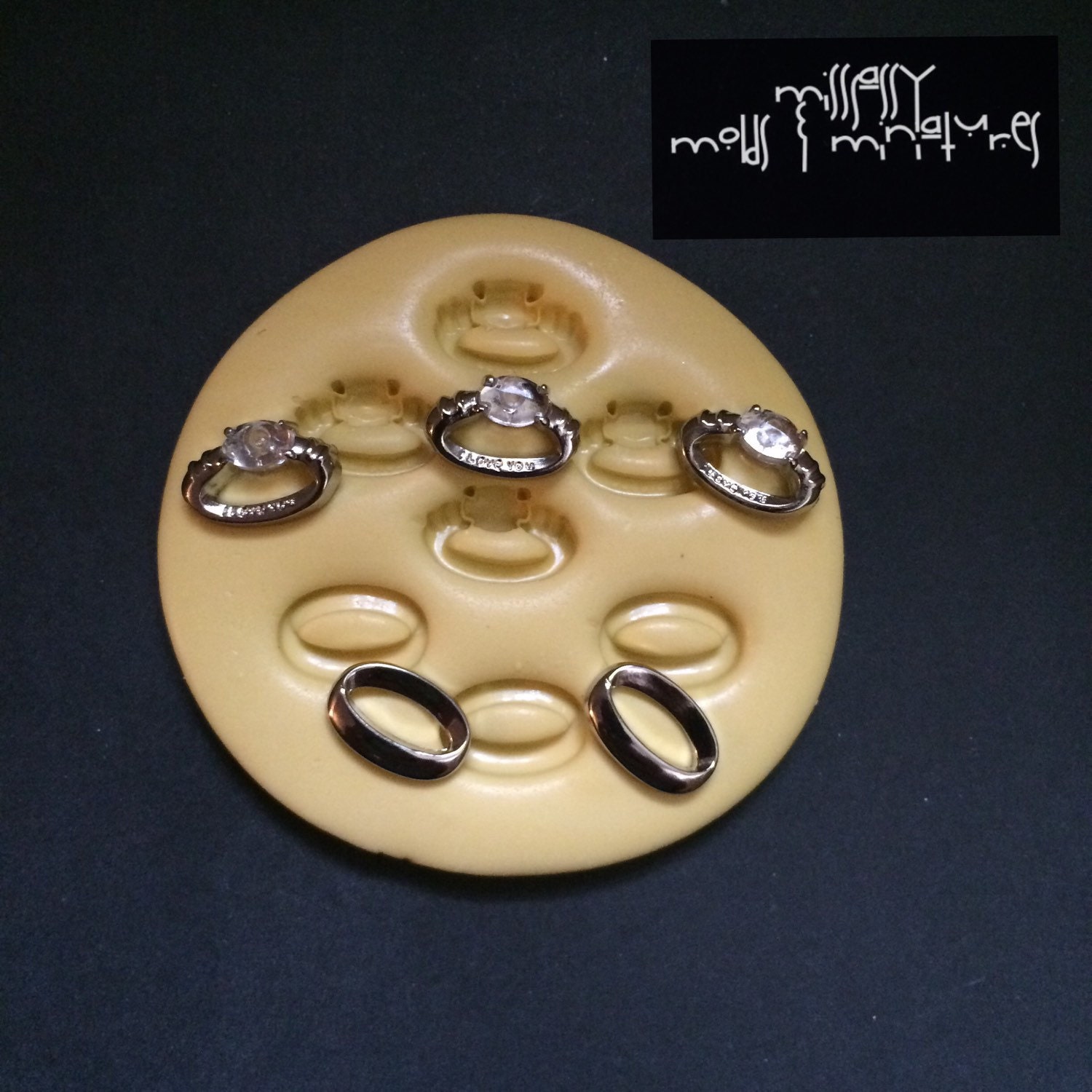 Wedding Rings Silicone Mold