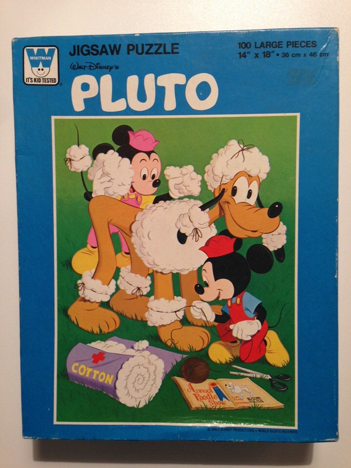 Disney Pluto Mickey Mouse Minnie Mouse Annual Poodle Show