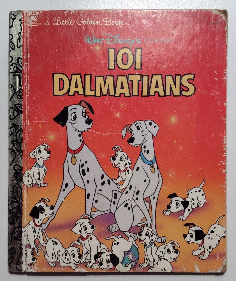 Walt Disney's Classic 101 Dalmatians Vintage Little Golden