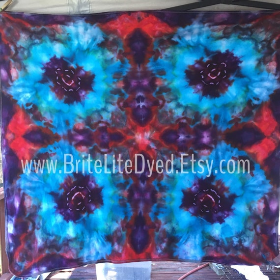 Tie Dye Organic Cotton Baby BlanketTye