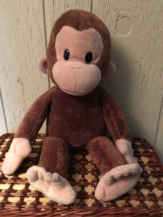 vintage curious george doll