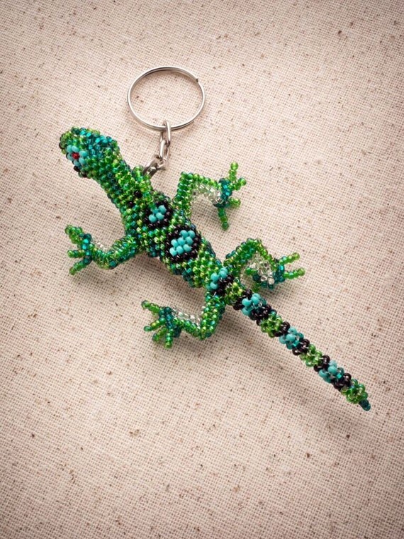 Lizard Keychain