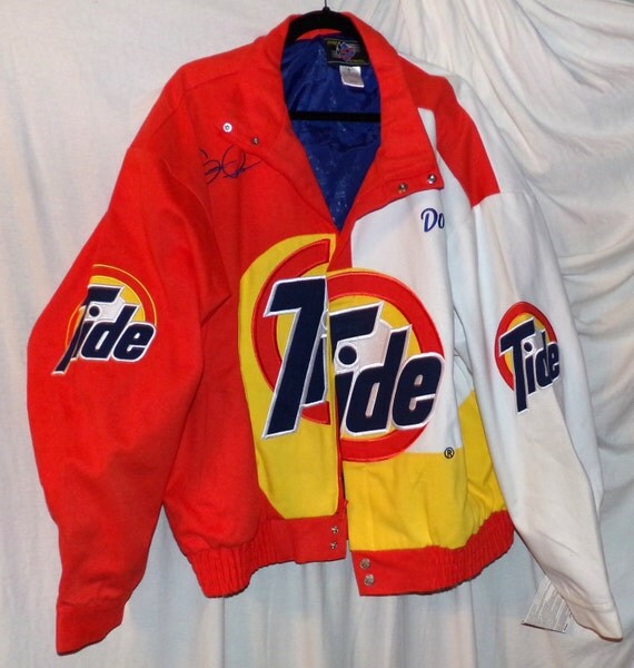 NASCAR Official Winston Cup Tide Racing Jacket Scott Pruett