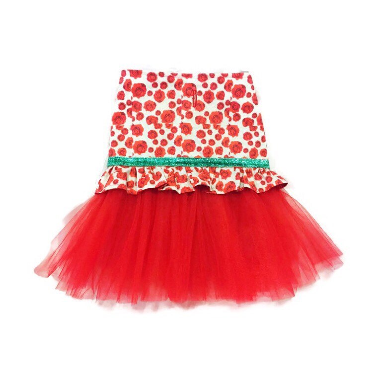 Rosie Red Tutu Dress by SnortLife on Etsy
