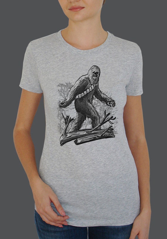 chewbacca bigfoot t shirt