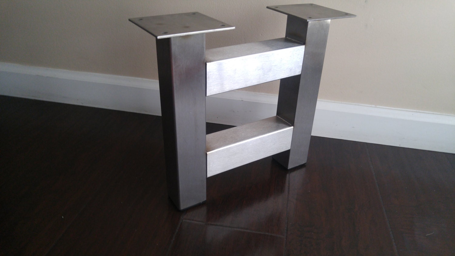 H table legs by IWFmetalfabrication on Etsy
