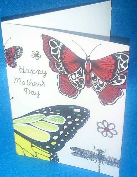 Mother's Day butterfly card