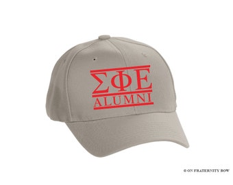 SigEp Sigma Phi Epsilon Fraternity Alumni Custom Baseball Hat