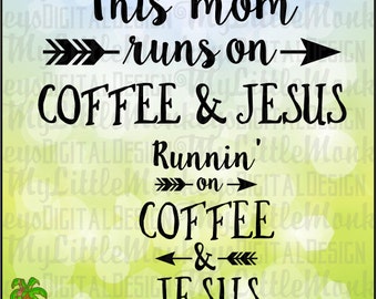 Download Coffee and jesus svg | Etsy