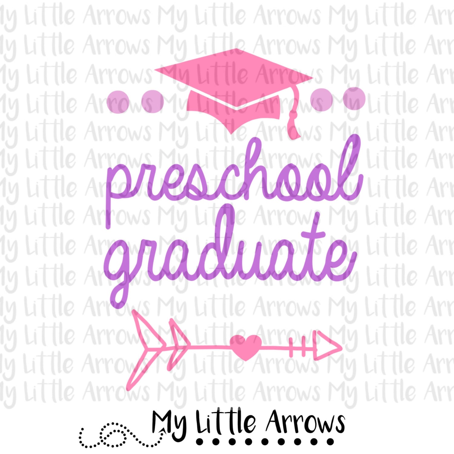 Preschool graduation SVG DXF EPS png Files for Cutting