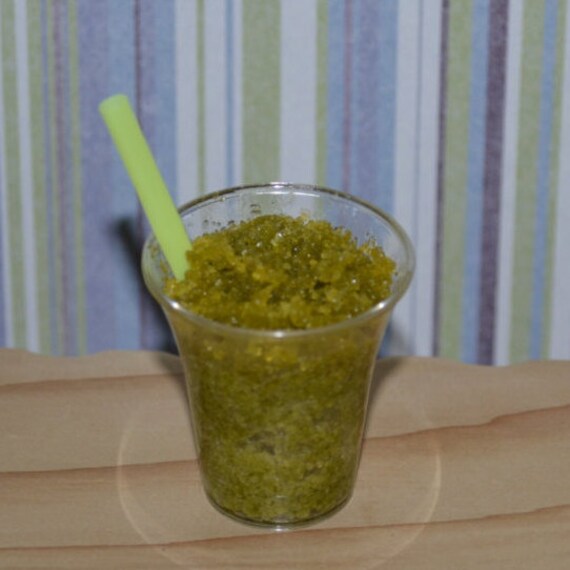 Dill pickle slushy for 18 dolls American Girl by