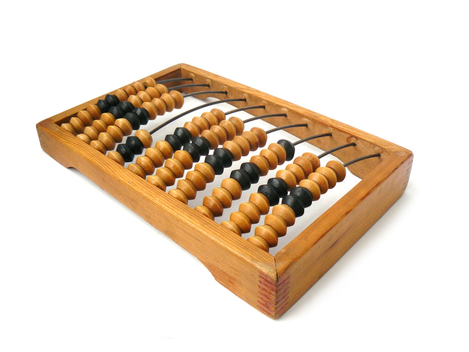 old wooden abacus