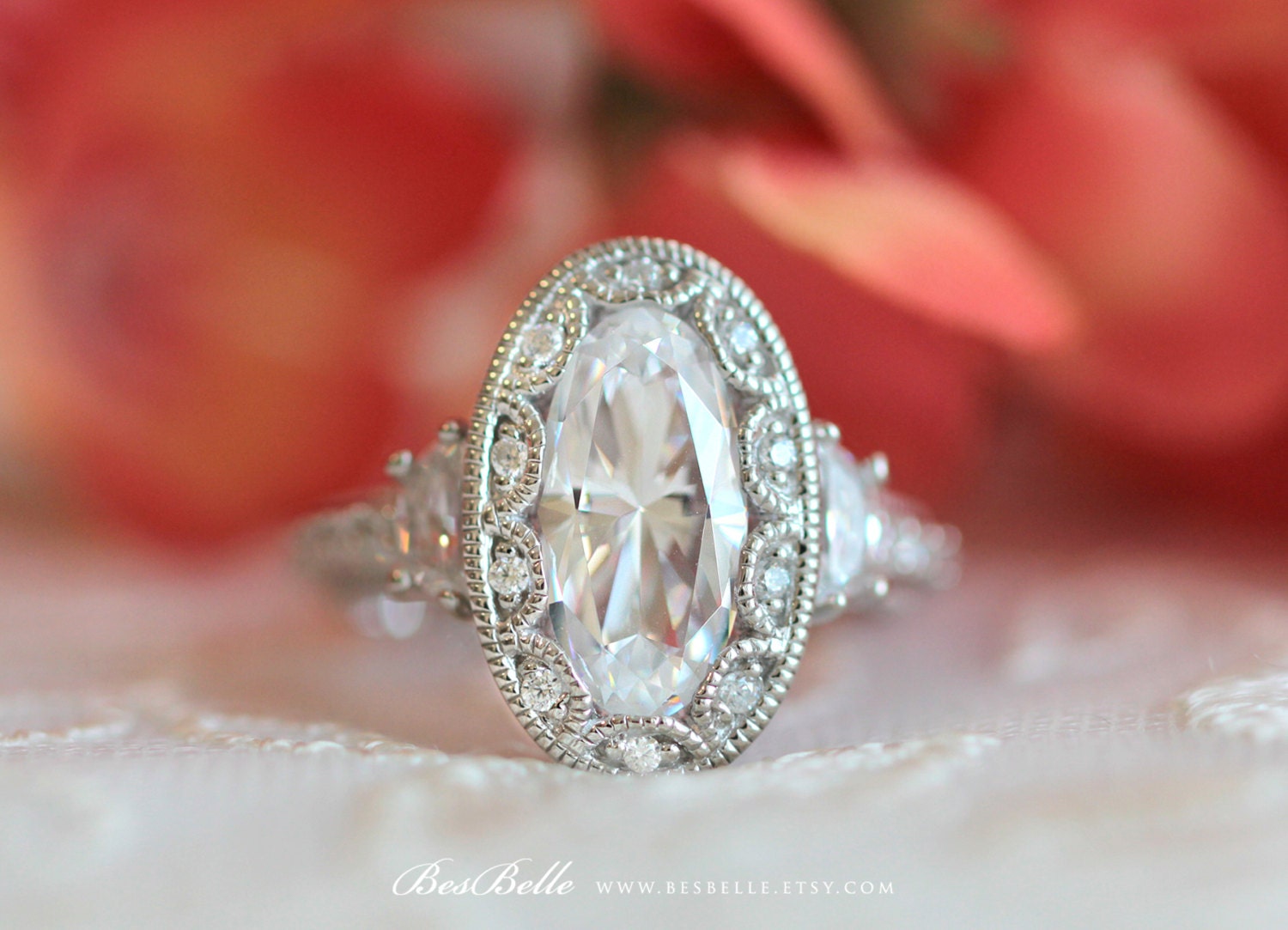 5 0 Ct Tw Art Deco Ring Engagement Ring Oval Cut By Besbelle   Il Fullxfull.1005188502 Mrrp 