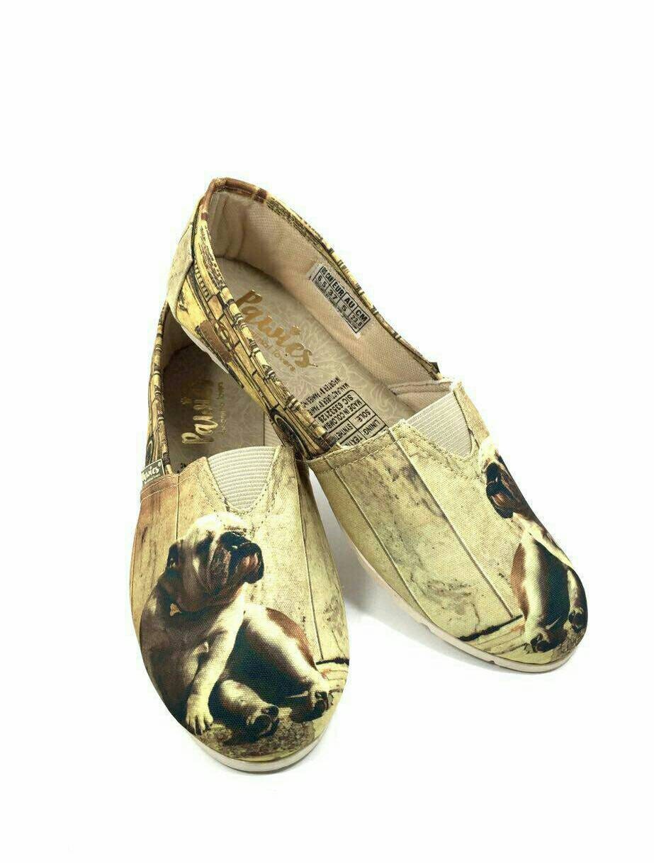 English Bulldog Shoes Women shoes Dog Lovers dog breeds.