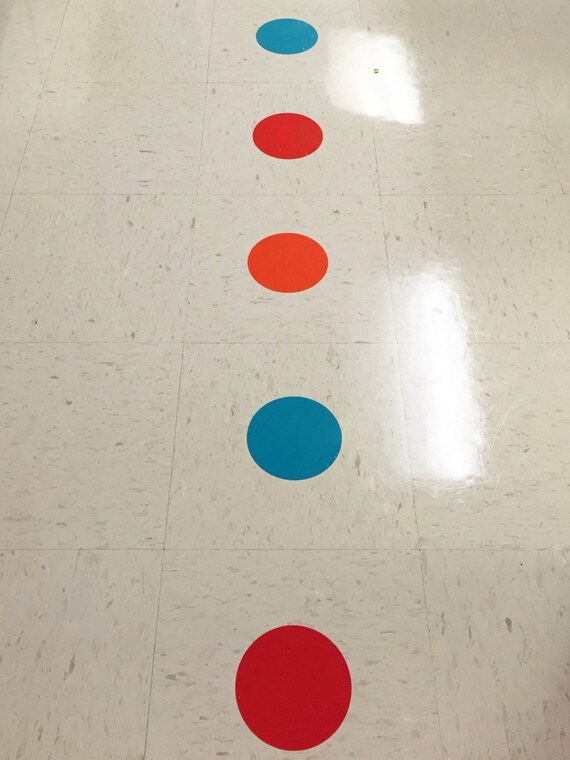 20 Line Markers Classroom Vinyl Circles Custom Vinyl
