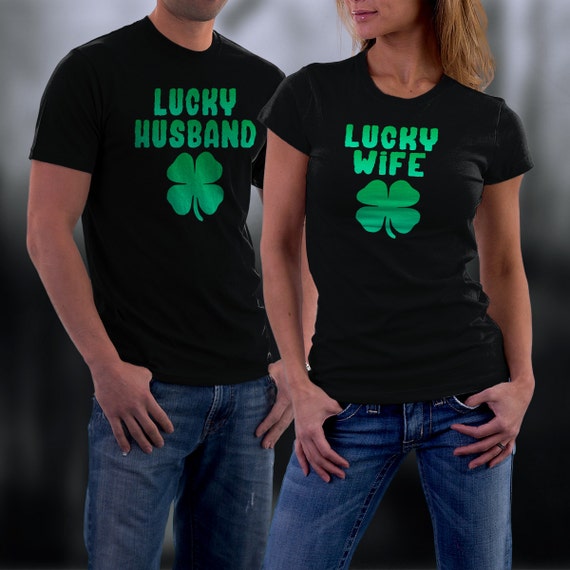 st patricks day couples shirts