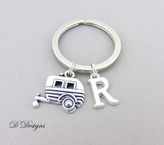 Caravan KeyRing Caravan KeyChain Camper KeyChain