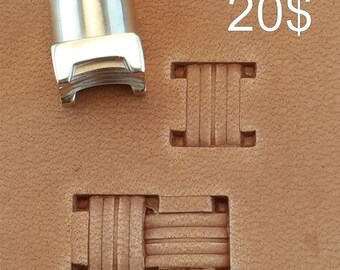 Tools for leather crafts. Stamp #36s