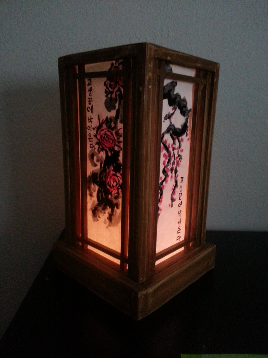Traditional Korean Hanji paper Lamp