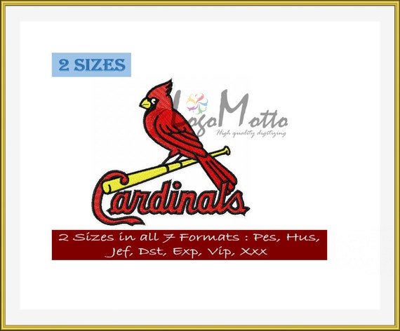 St Louis CARDINALS embroidery designs NFL Football by LogoMotto